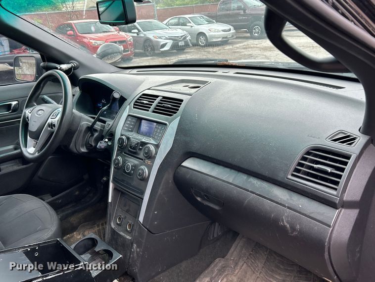 image for item EK4449 2015 Ford Explorer Police Interceptor  SUV