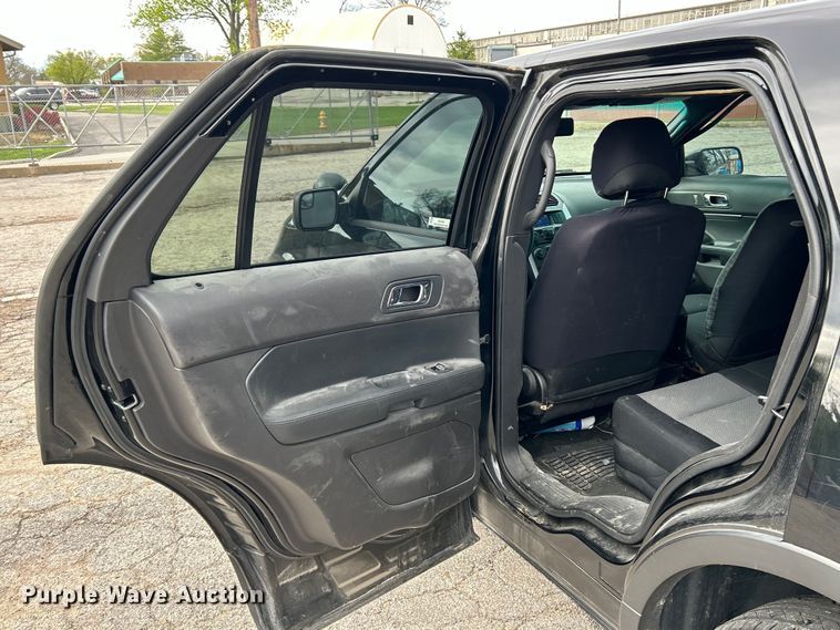 image for item EK4449 2015 Ford Explorer Police Interceptor  SUV