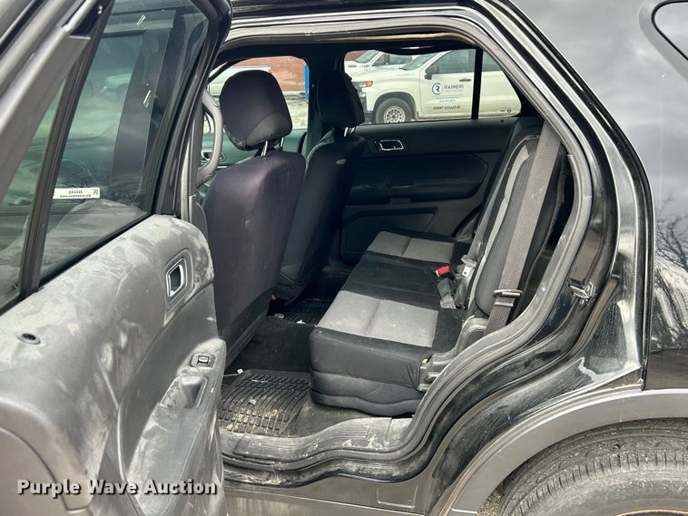 image for item EK4449 2015 Ford Explorer Police Interceptor  SUV