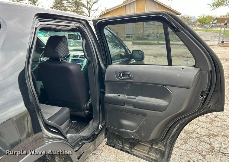 image for item EK4449 2015 Ford Explorer Police Interceptor  SUV