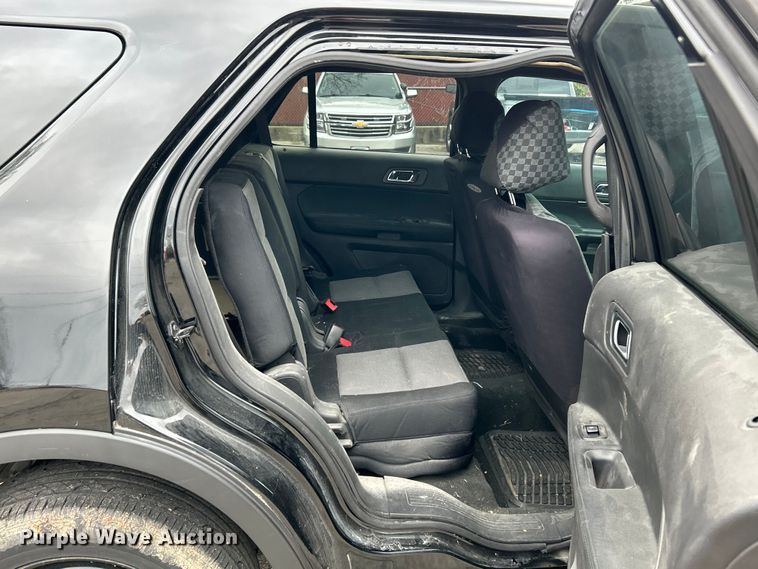 image for item EK4449 2015 Ford Explorer Police Interceptor  SUV