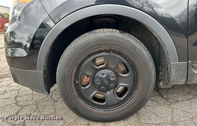 image for item EK4449 2015 Ford Explorer Police Interceptor  SUV