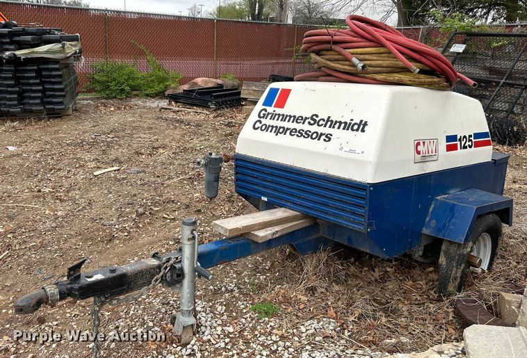 image for item EK4450 Grimmer Schmidt 125 air compressor