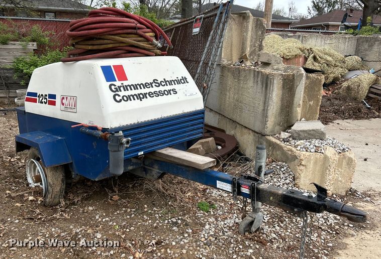 image for item EK4450 Grimmer Schmidt 125 air compressor