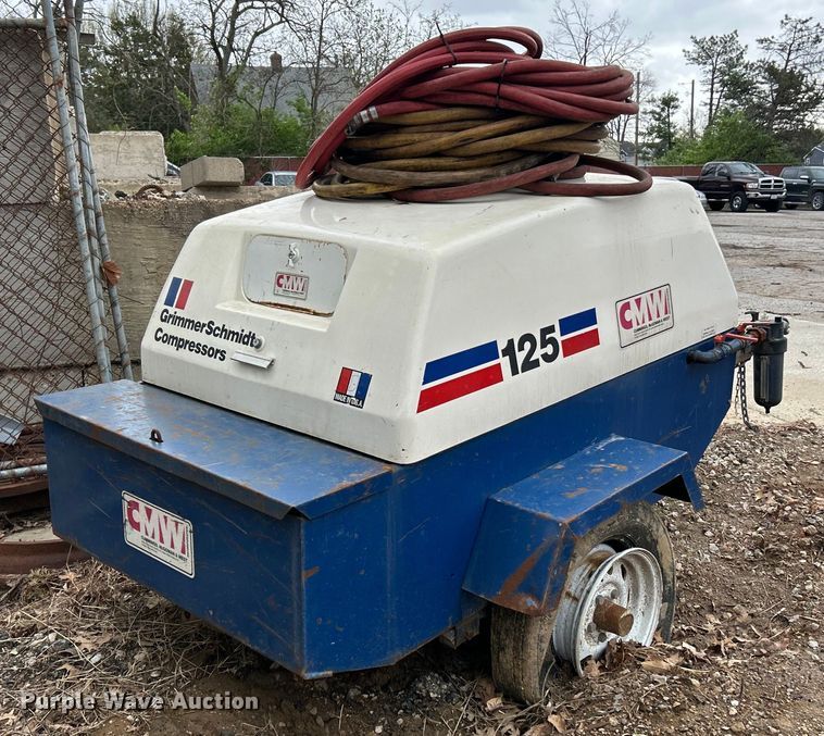 image for item EK4450 Grimmer Schmidt 125 air compressor