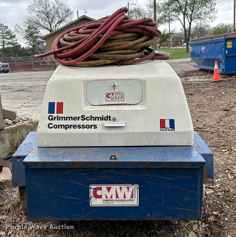 image for item EK4450 Grimmer Schmidt 125 air compressor