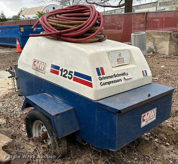 image for item EK4450 Grimmer Schmidt 125 air compressor