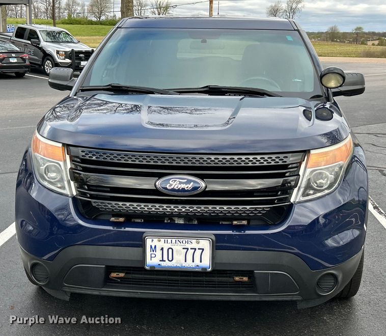 image for item EK4452 2014 Ford Explorer Police Interceptor  SUV