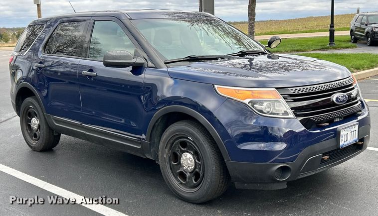 image for item EK4452 2014 Ford Explorer Police Interceptor  SUV