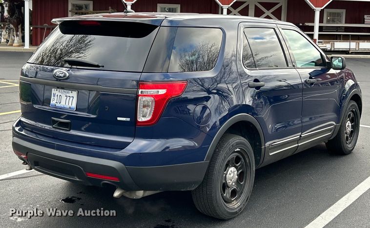 image for item EK4452 2014 Ford Explorer Police Interceptor  SUV