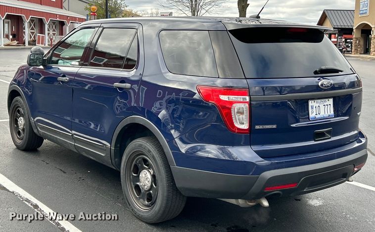 image for item EK4452 2014 Ford Explorer Police Interceptor  SUV