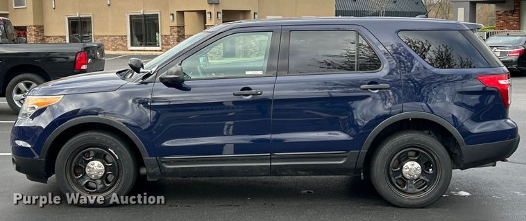 image for item EK4452 2014 Ford Explorer Police Interceptor  SUV