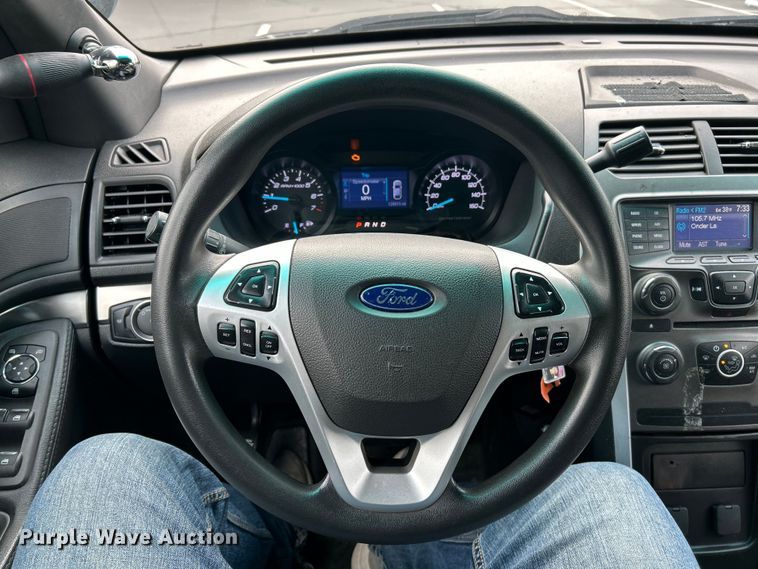 image for item EK4452 2014 Ford Explorer Police Interceptor  SUV