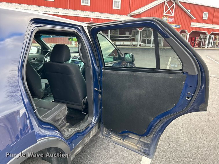 image for item EK4452 2014 Ford Explorer Police Interceptor  SUV