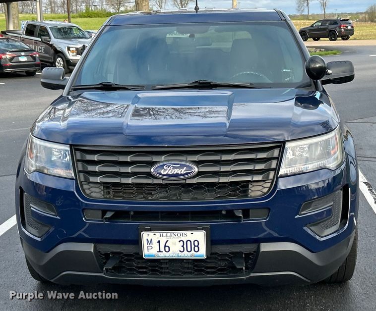 image for item EK4453 2018 Ford Explorer Police Interceptor  SUV