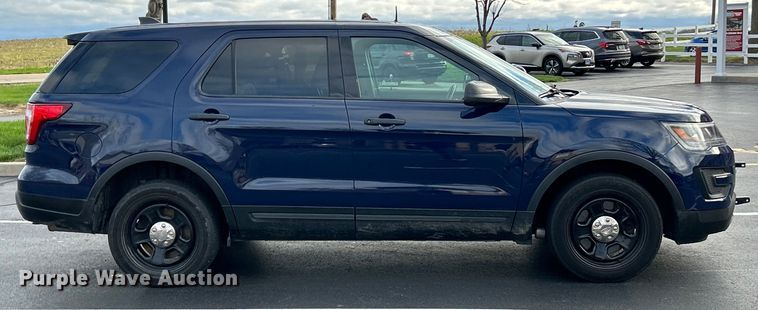image for item EK4453 2018 Ford Explorer Police Interceptor  SUV