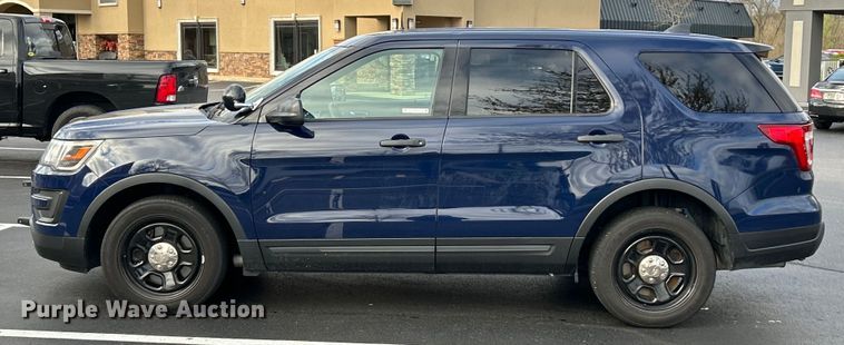 image for item EK4453 2018 Ford Explorer Police Interceptor  SUV