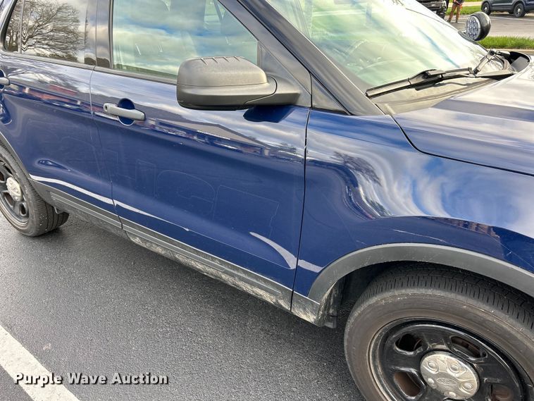 image for item EK4453 2018 Ford Explorer Police Interceptor  SUV