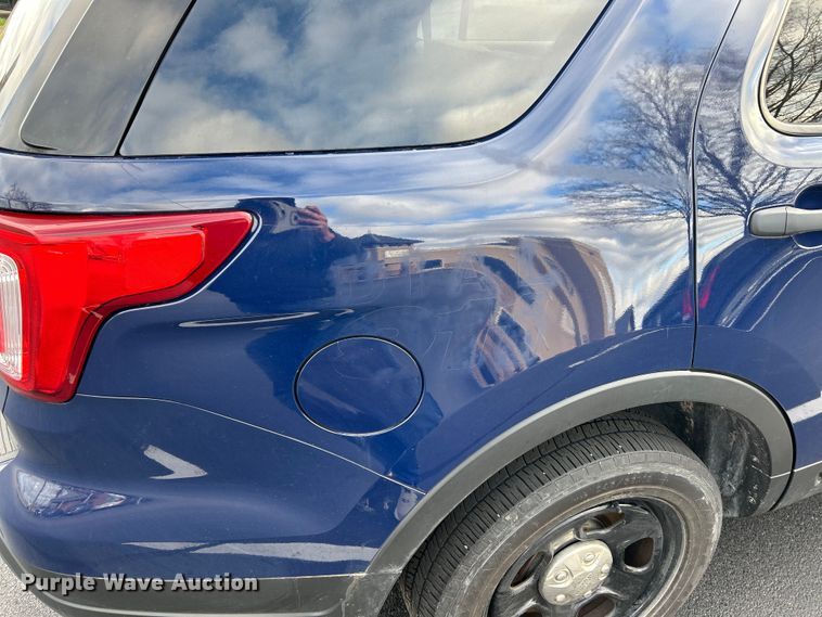 image for item EK4453 2018 Ford Explorer Police Interceptor  SUV