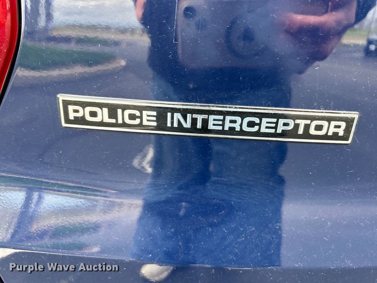 image for item EK4453 2018 Ford Explorer Police Interceptor  SUV