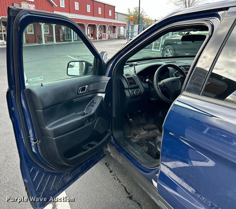 image for item EK4453 2018 Ford Explorer Police Interceptor  SUV