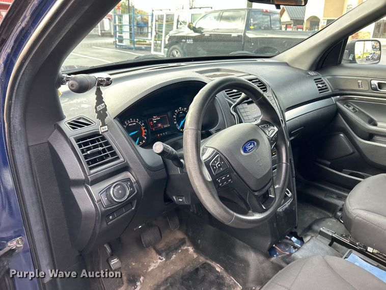 image for item EK4453 2018 Ford Explorer Police Interceptor  SUV