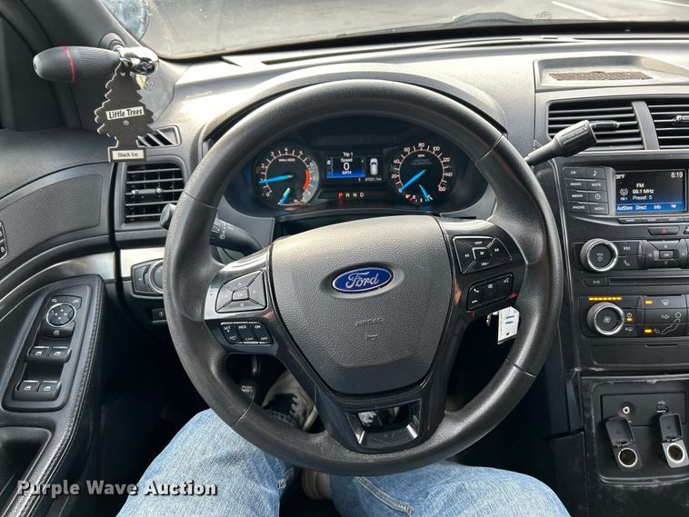 image for item EK4453 2018 Ford Explorer Police Interceptor  SUV