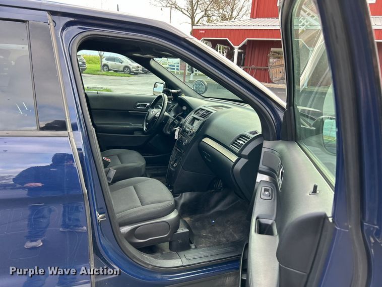 image for item EK4453 2018 Ford Explorer Police Interceptor  SUV
