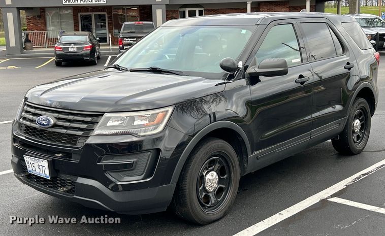image for item EK4454 2017 Ford Explorer Police Interceptor  SUV