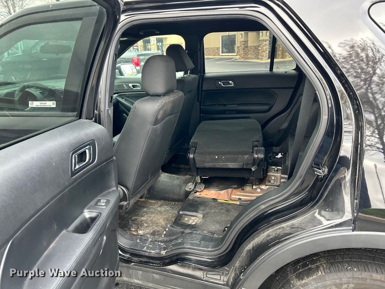 image for item EK4454 2017 Ford Explorer Police Interceptor  SUV