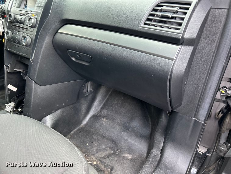 image for item EK4454 2017 Ford Explorer Police Interceptor  SUV