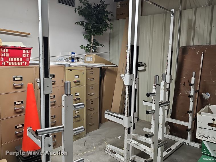 image for item EK5724 (2) BFS weight lifting racks