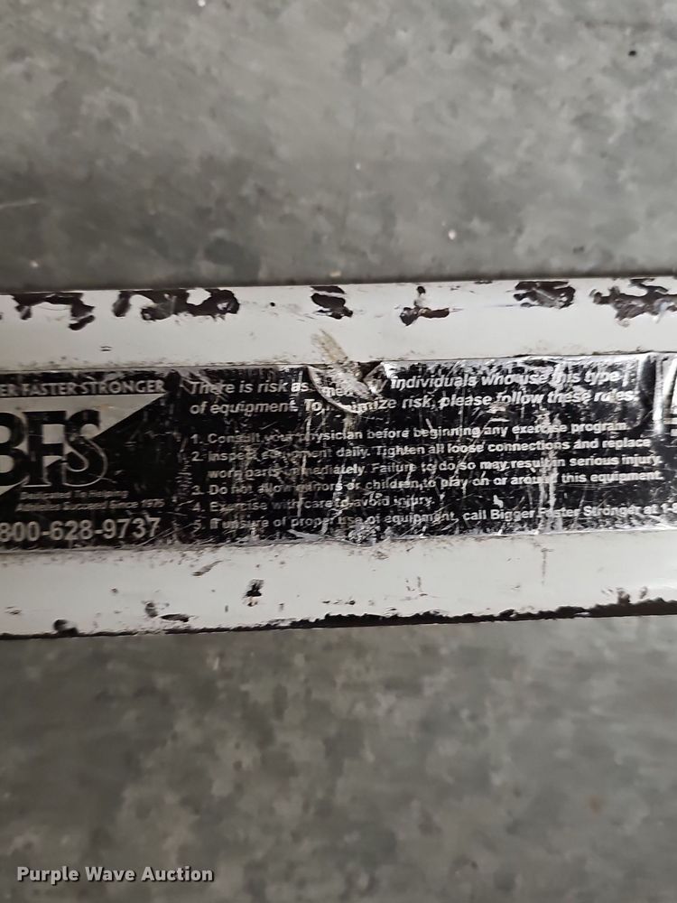 image for item EK5724 (2) BFS weight lifting racks