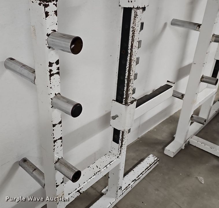 image for item EK5725 (2) BFS weight lifting racks
