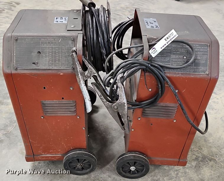 image for item EK5727 (2) Lincoln Electric AC/DC welders