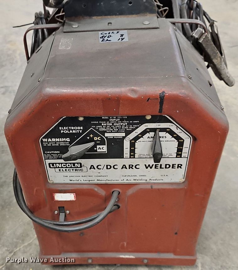 image for item EK5727 (2) Lincoln Electric AC/DC welders