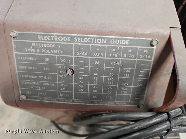 image for item EK5727 (2) Lincoln Electric AC/DC welders