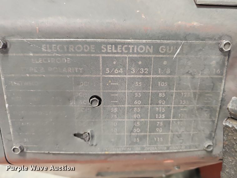 image for item EK5727 (2) Lincoln Electric AC/DC welders