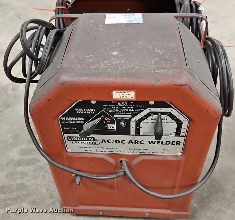 image for item EK5728 (2) Lincoln Electric AC/DC welders