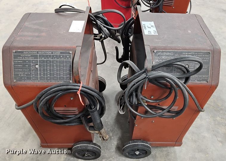 image for item EK5728 (2) Lincoln Electric AC/DC welders
