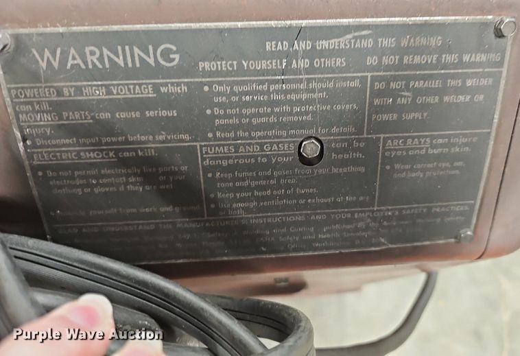 image for item EK5728 (2) Lincoln Electric AC/DC welders