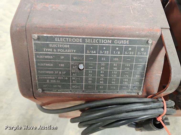 image for item EK5728 (2) Lincoln Electric AC/DC welders