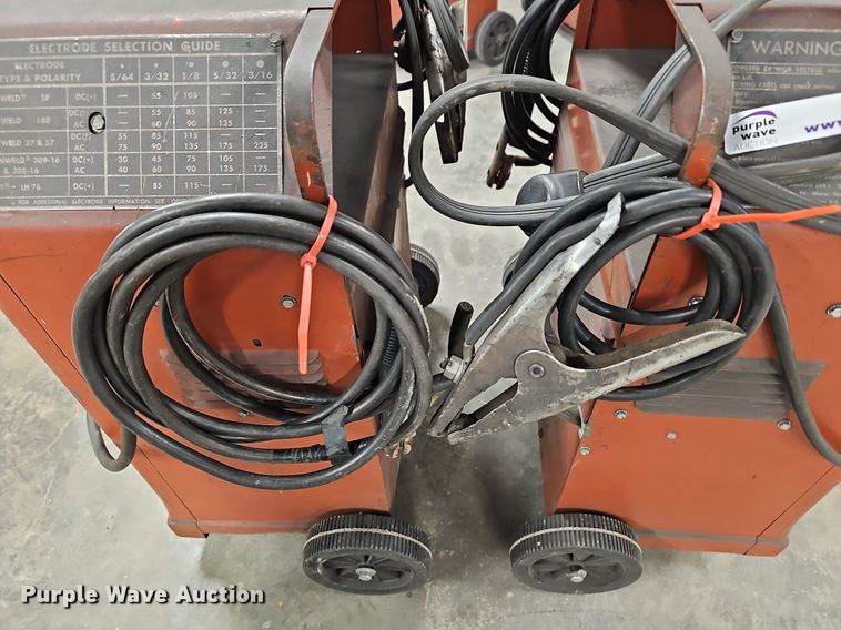 image for item EK5728 (2) Lincoln Electric AC/DC welders