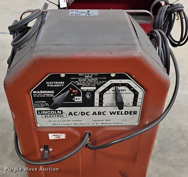 image for item EK5729 (2) Lincoln Electric AC/DC welders