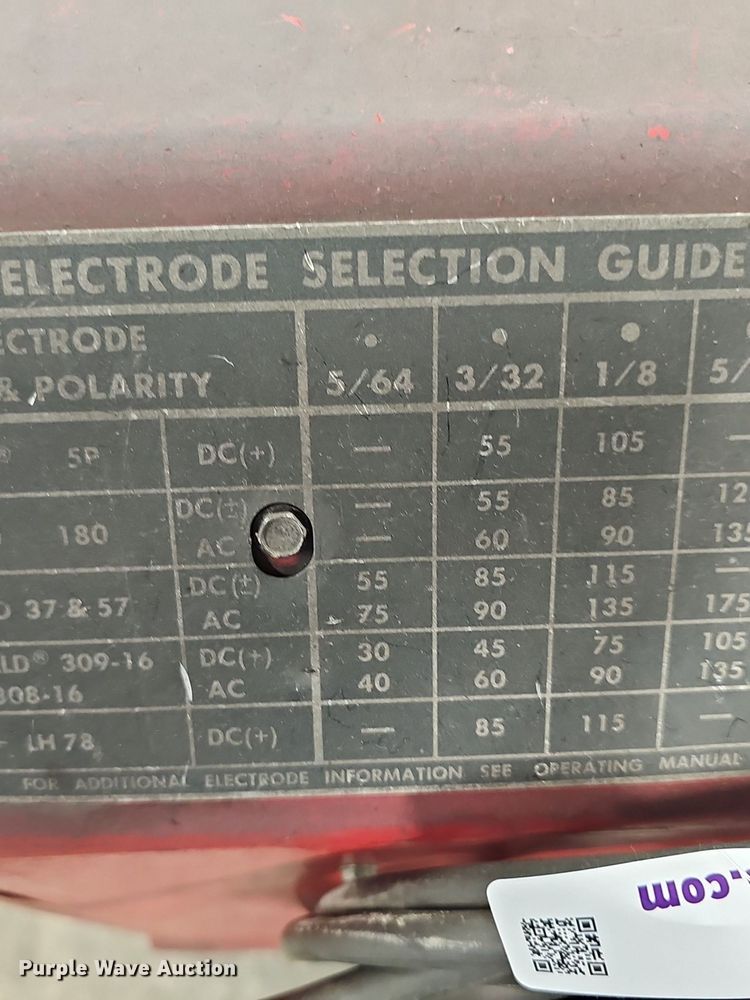 image for item EK5729 (2) Lincoln Electric AC/DC welders