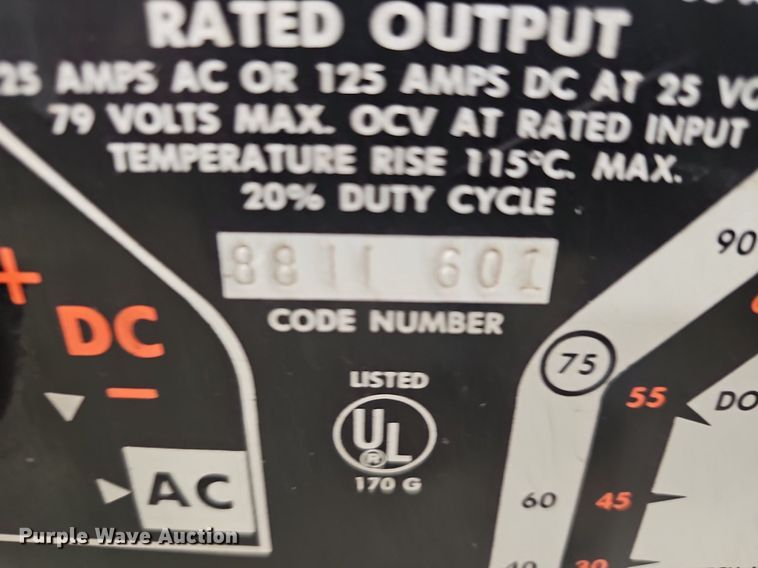 image for item EK5729 (2) Lincoln Electric AC/DC welders