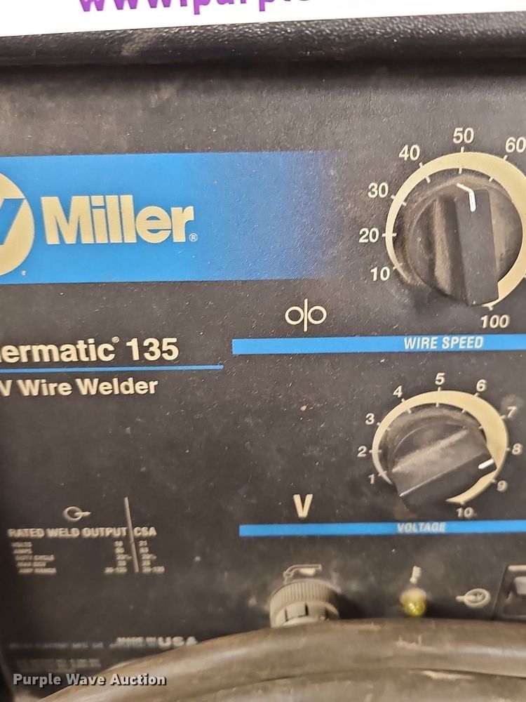 image for item EK5730 Miller Millermatic 135 welder