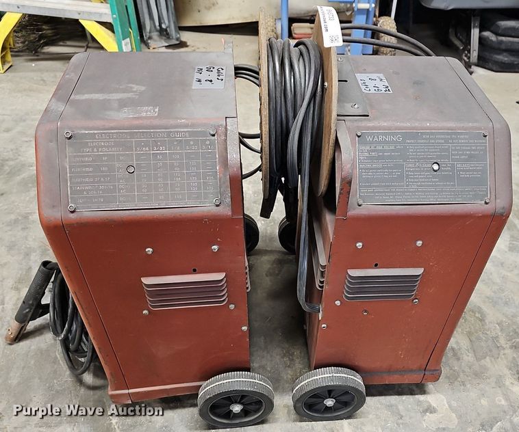 image for item EK5733 (2) Lincoln Electric AC/DC welders 