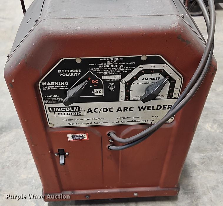image for item EK5733 (2) Lincoln Electric AC/DC welders 