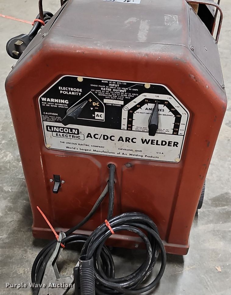 image for item EK5733 (2) Lincoln Electric AC/DC welders 